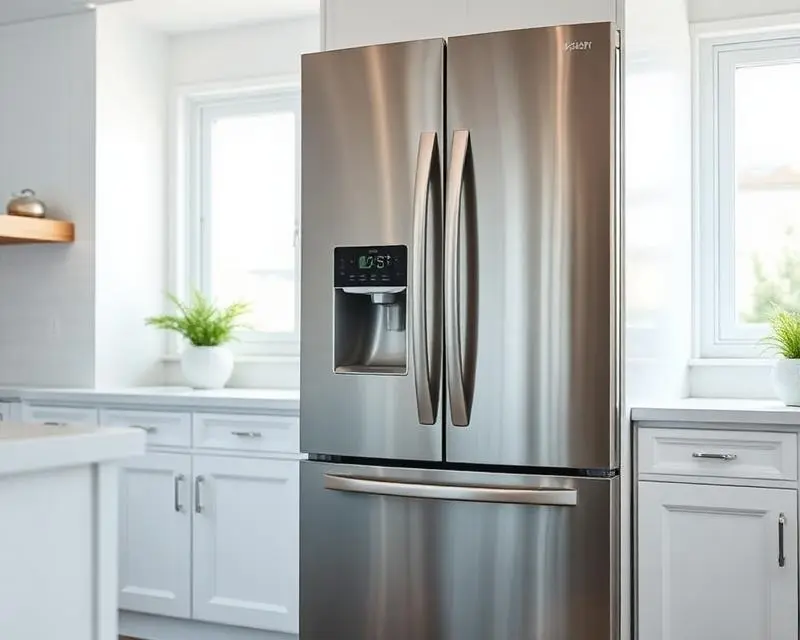 Stainless steel refrigerator repair in Denver